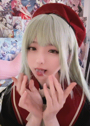 Xidaidai 习呆呆 Wakaba Mutsumi with GIF (BanG Dream!) Decensored